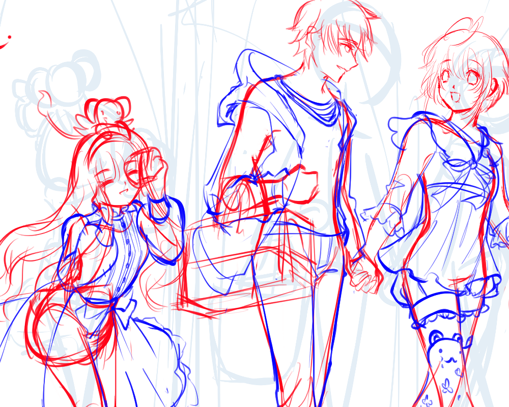 Card Captor Sakura for Seasons of the Sea Sketch