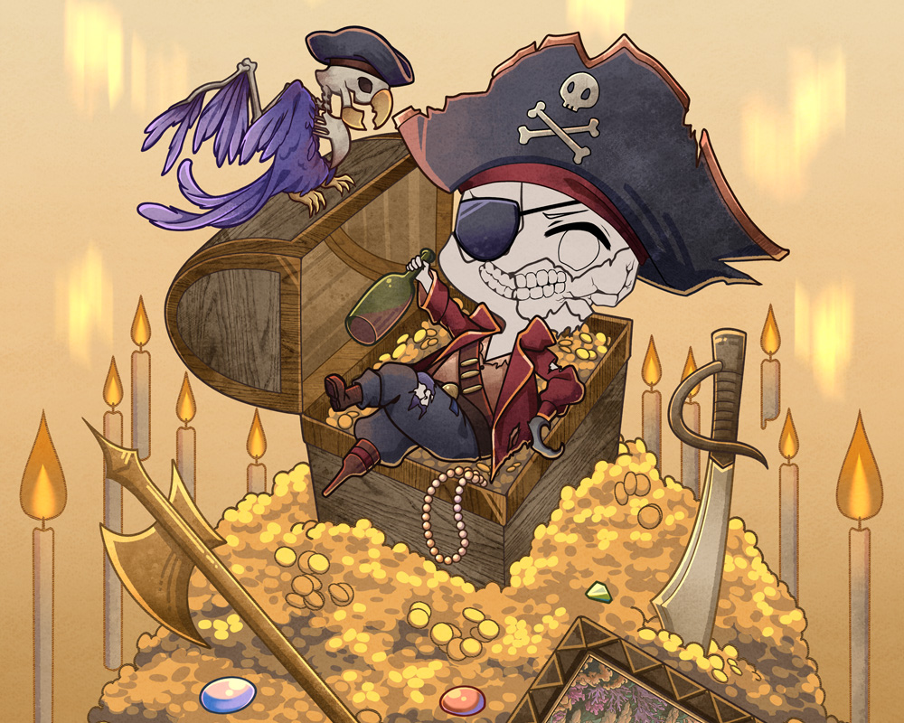 Eadarsith Cursed Pirate YCH Banner