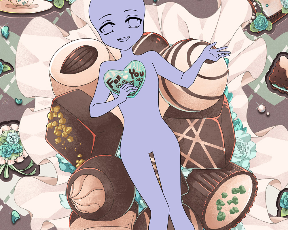 Mint Chocolate Spring YCH Banner