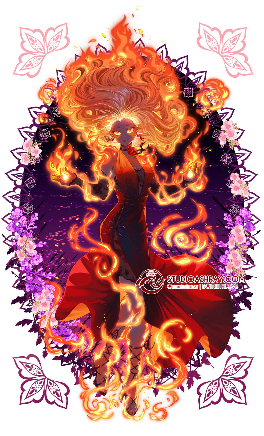 Doitwithlove's Commission for Pearl Style Character Portrait