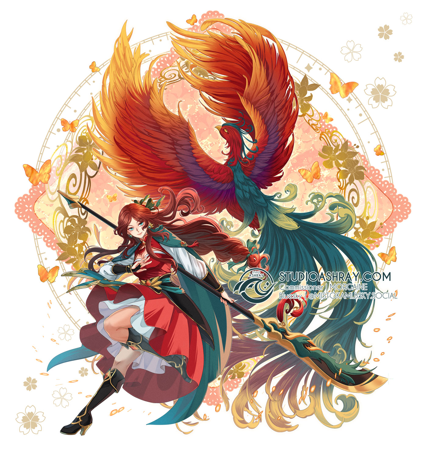 Morgaine's Commission for Pearl Style Character Portrait