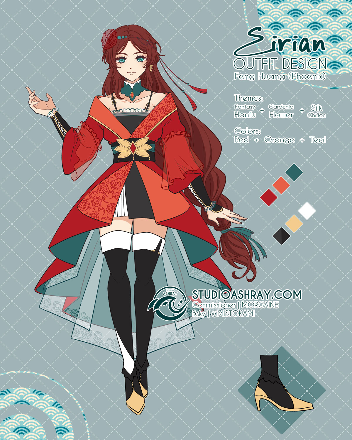 Morgaine's Commission for Eirian's Outfit Design